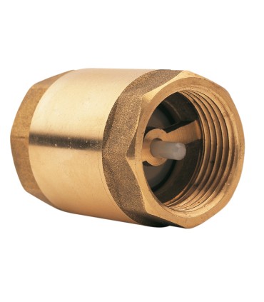 VALVULA RETENCION 1" LATON