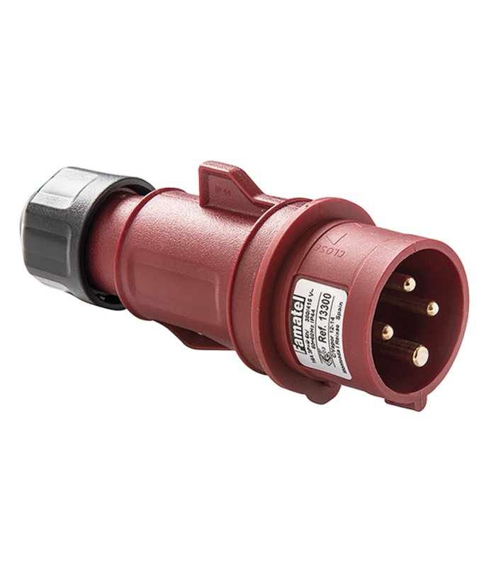 CLAVIJA INDUSTRIAL 3P+N+T 16A 380-415V