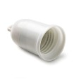PORTALAMPARAS LISO E-27 BLANCO