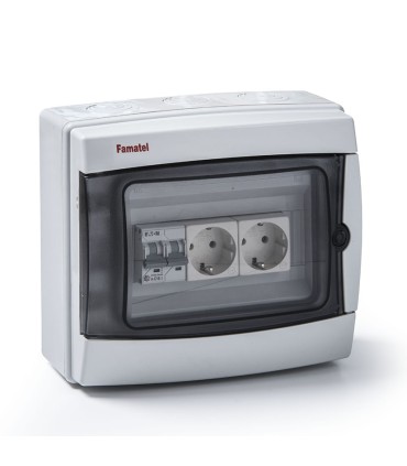 ARMARIO IP65 2TOMAS TTL+MAGNETOTÉRMICO