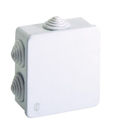 CAJA ESTANCA 100X100 CONOS 20MM.