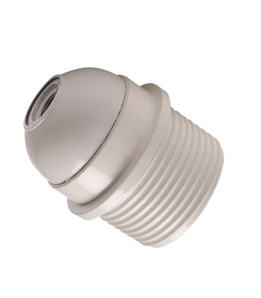 PORTALAMPARAS C/TOPE BLANCO E-27