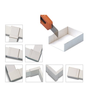 ACCESORIOS CANALETA BLANC 7X12 MM. 5 UND