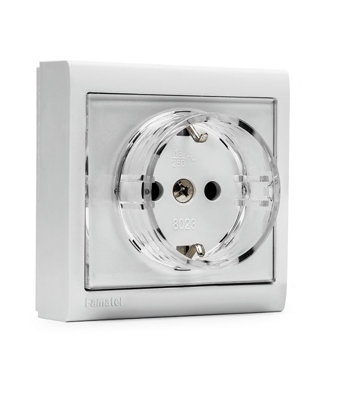 BASE ENCHUFE TT SERIE 8000 16A-250V