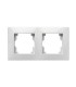MARCO DOBLE SERIE HABITAT 15  BLANCO