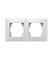 MARCO DOBLE SERIE HABITAT 15  BLANCO