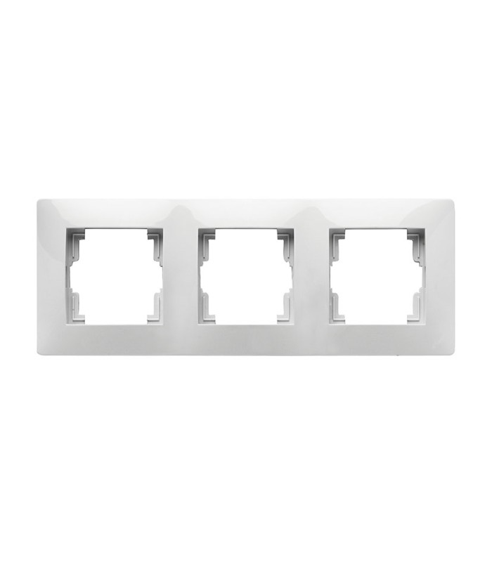 MARCO TRIPLE SERIE HABITAT 15  BLANCO