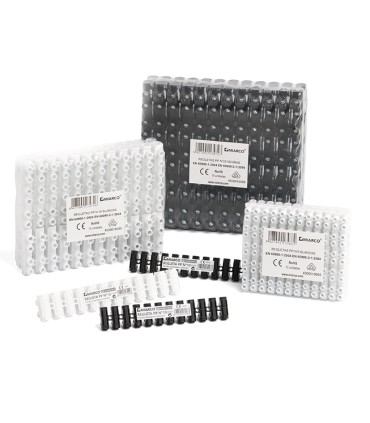 REGLETA CONEXION 10 MM NEGRA 12 ELEMENTO