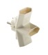 ADAPTADOR TRIPE 10A - 250V DUOLEC