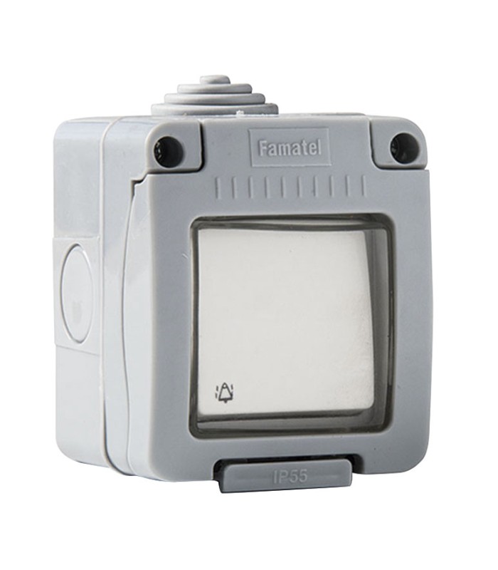 PULSADOR TIMBRE ESTANCO 10A-250V DUOLEC