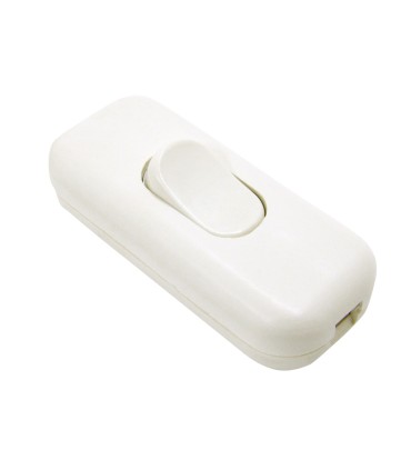INTERRUPTOR DE PASO 2 A. 250 V. BLANCO