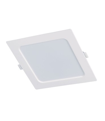 APLIQUE CUADR.EMPOT. 6500K LED 12W BLANC