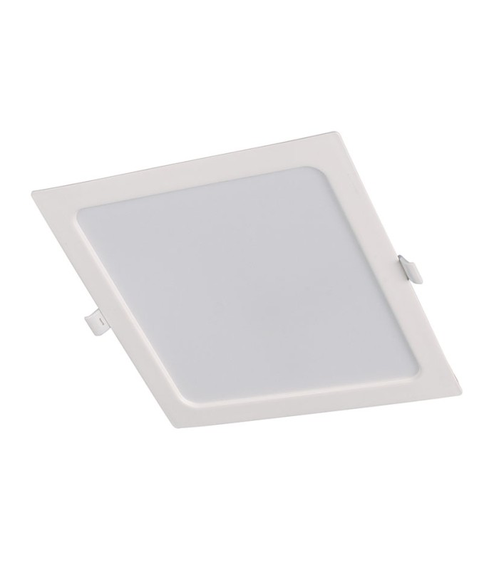 APLIQUE CUADR.EMPOT. 6500K LED 18W BLANC