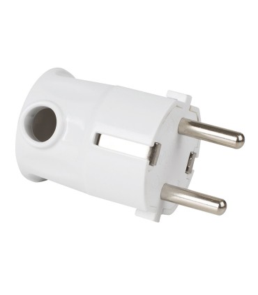 CLAVIJA ENCHUFE ACODADA