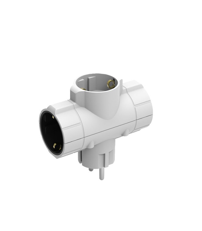 ADAPTADOR TRIPLETT CER16A-250V DUOLEC BL