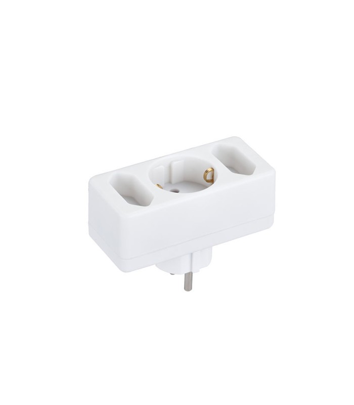 ADAPTADOR ENCHUFE TRIPLE MAX. 3500W DUOL
