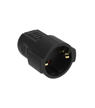 BASE MOVIL TT 16A - 250V NEGRO DUOLEC