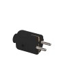 CLAVIJA 4.8MM TT 16A-250V NEGRO DUOLEC