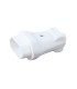 BASE MOVIL 10A - 250V BLANCO DUOLEC