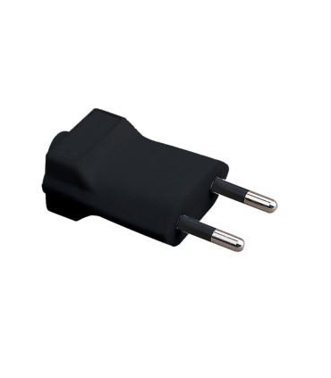 CLAVIJA 10A - 250V NEGRO DUOLEC