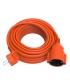 PROLONGADOR ELÉCTRICO NARANJA 25 M DUOLE