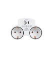 ADAPTADOR DOBLE CON USB A+C