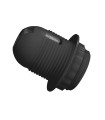 PORTALAMPARAS ROSCA C/TOPE E27 4A NEGRO