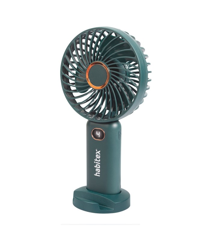 VENTILADOR DE MANO USB HABITEX VERDE