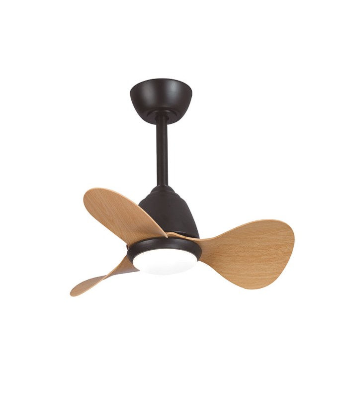 VENTILADOR TECHO LED NEGRO HABITEX 33BK