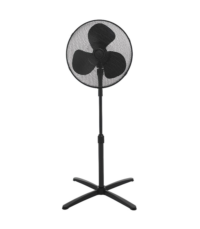 VENTILADOR PIE M. VP40. NEGRO. HABITEX.