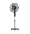 VENTILADOR PIE M.VPM 40. NEGRO. HABITEX