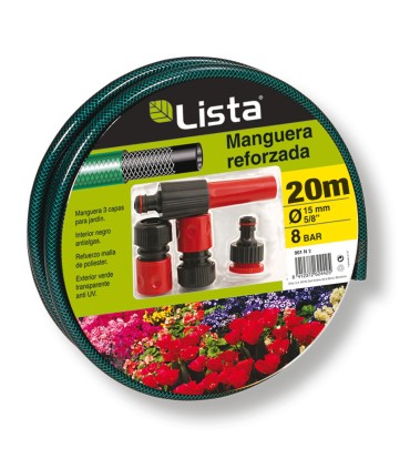 KIT MANGUERA 15MM X 20M
