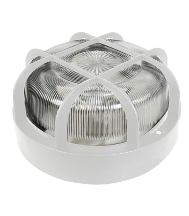 APLIQUE AISLANTE REDON.100W.BLANC DUOLEC