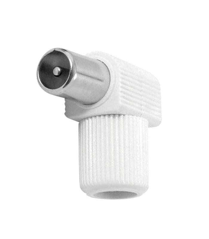 CONECTOR ACODADO MACHO 9,5 MM. BOLSA