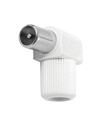 CONECTOR ACODADO MACHO 9,5 MM. BOLSA