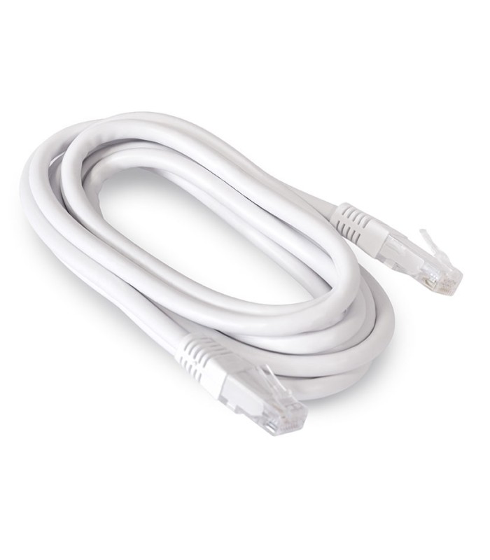 CABLE ETHERNET MACHO RJ45 / RJ45 BCO. 2M