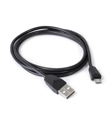 CABLE CONEXION USB - MICRO USB 1M. NEGRO
