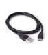 CABLE CONEXION USB - TIPO C. 1M. NEGRO