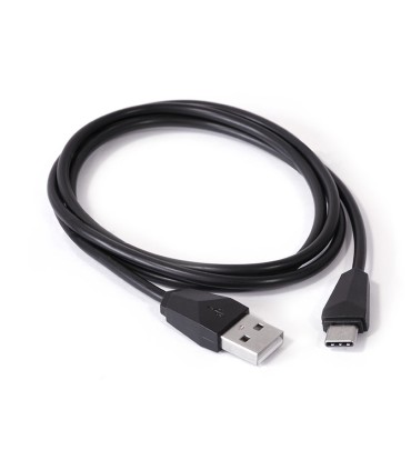 CABLE CONEXION USB - TIPO C. 1M. NEGRO