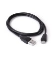 CABLE CONEXION USB - TIPO C. 1M. NEGRO