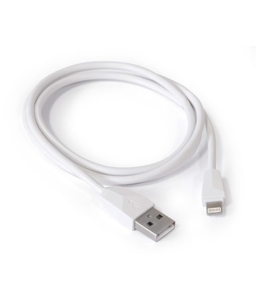 CABLE CONEXION USB - LIGHTING 1M. BLANCO