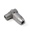 CONECTOR ACODADO ANTENA BLINDADO HEMBRA