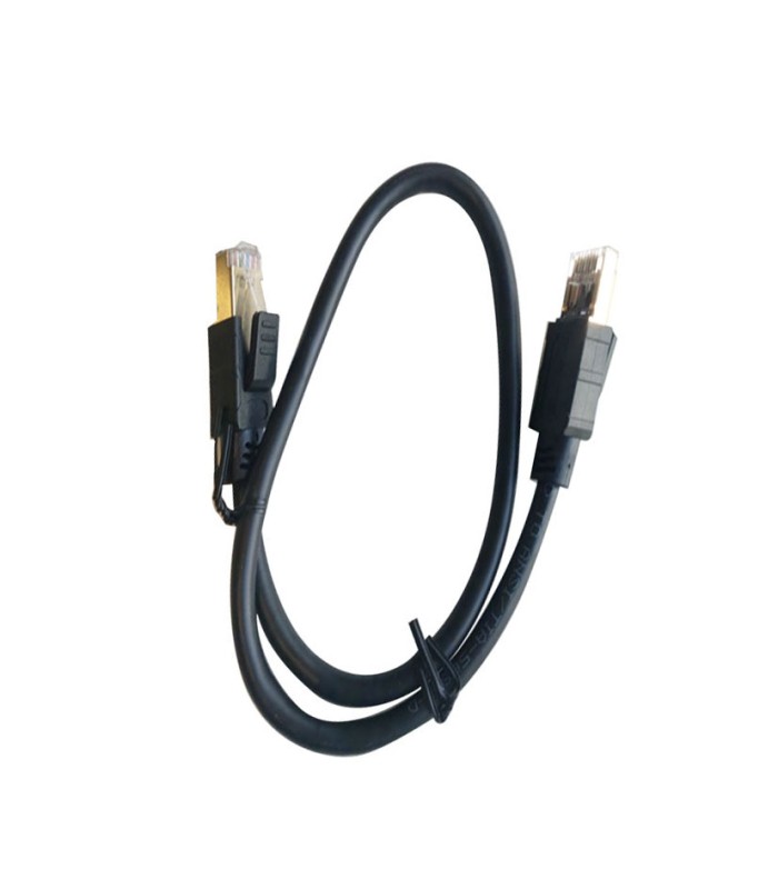 CABLE ETHERNET NEGRO, 1,0 MTS.