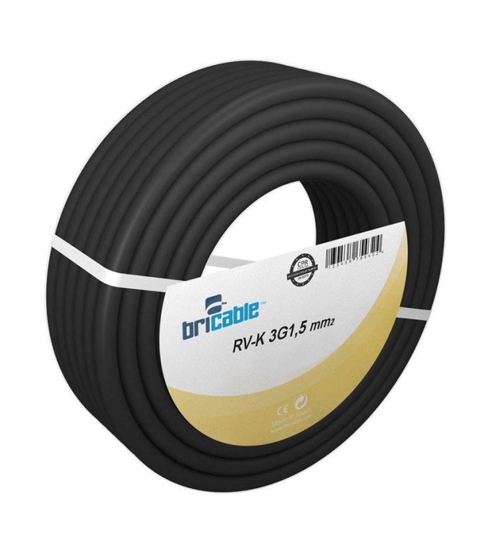 CAB.ELECT 3X1,5Ø NEG. 100M.