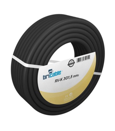 CAB.ELECT 3X1,5Ø NEGR 25M.