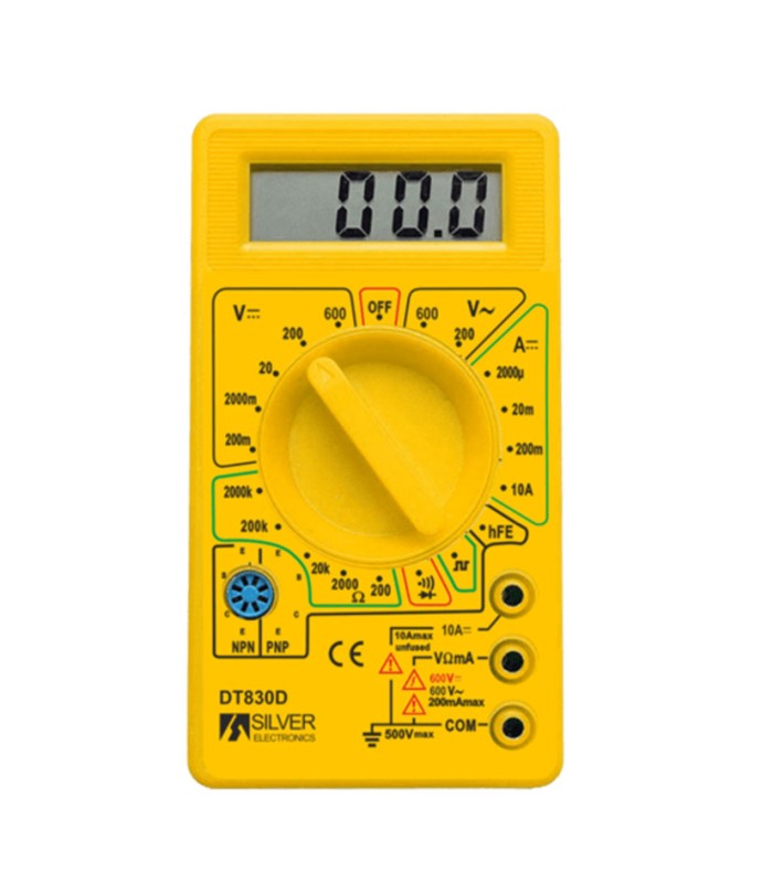 MULTITESTER DIGITAL DT830D
