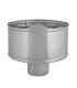 SOMBRERO ESTUFA PELLET INOX316 L.Ø80 mm.