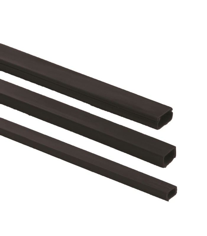 MINICANAL 10X20 ADHESIVA 2 M. NEGRO