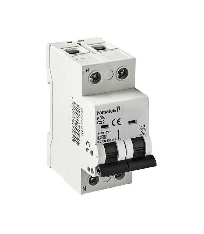 MAGNETOTÉRMICO 1P+N 16 AMPERIOS