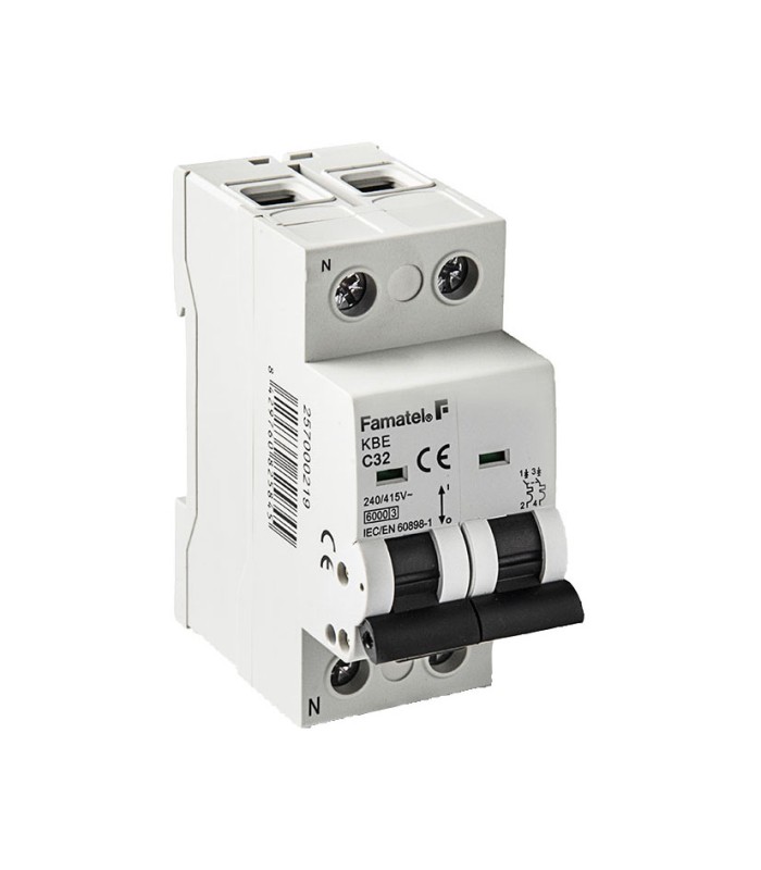 MAGNETOTÉRMICO 1P+N 20 AMPERIOS